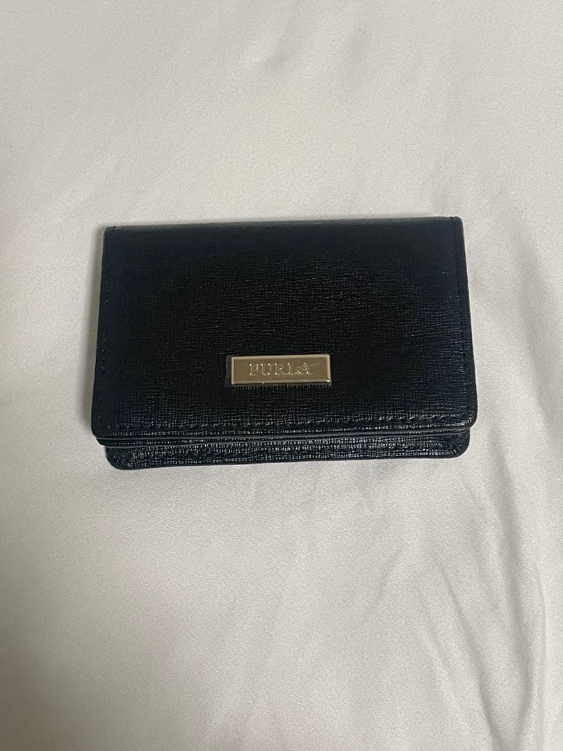 FURLA 名刺入れ　ブラック