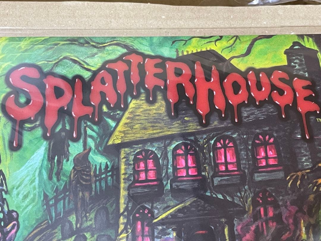 スプラッターハウス　SPLATTERHOUSE サウンドトラック　レコード　LP