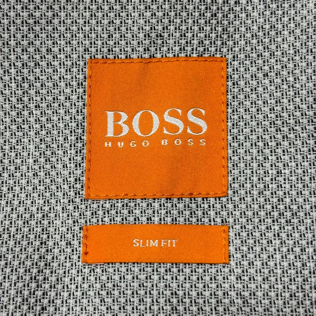 美品 HUGO BOSS ヒューゴ ボス テーラードジャケット M リネン混