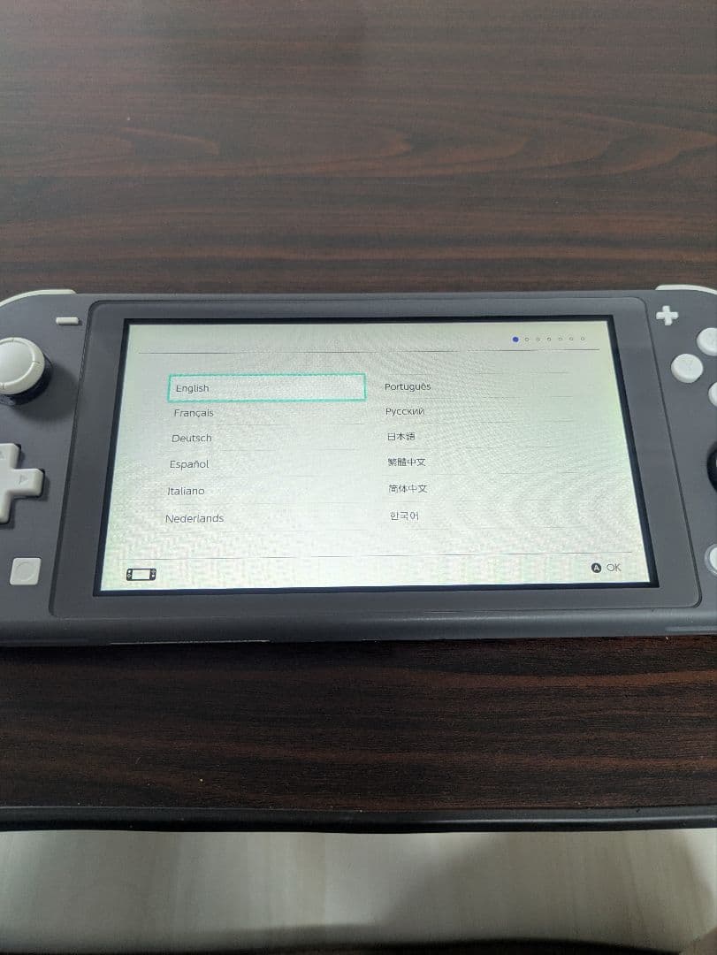 【極美品・動作確認済】Nintendo Switch Lite グレー純正充電器