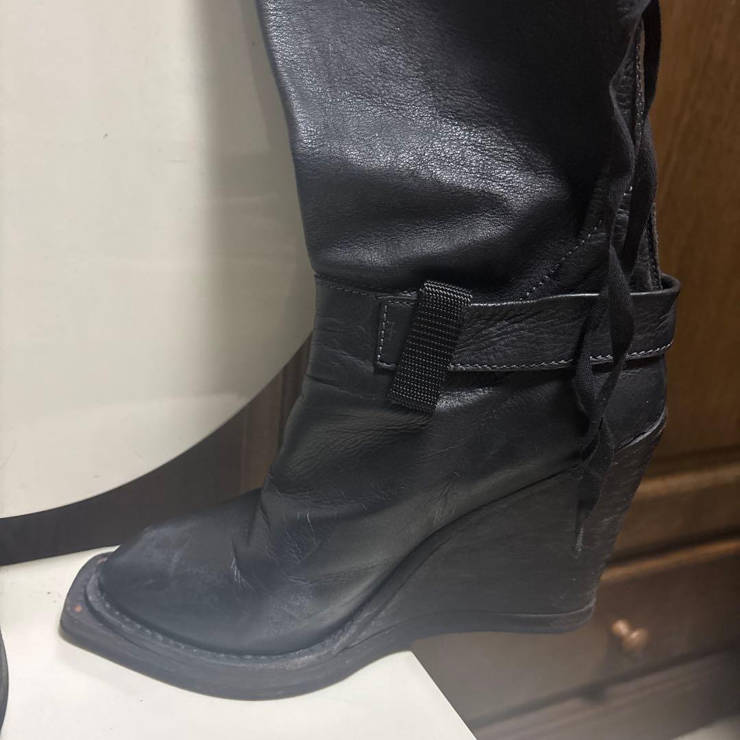 ニコラスアンドレアタラリス 超ロングブラックブーツ