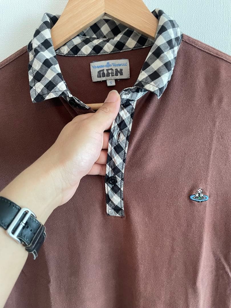 vivienne westwood manヴィヴィアン半袖ポロシャツ イタリア製