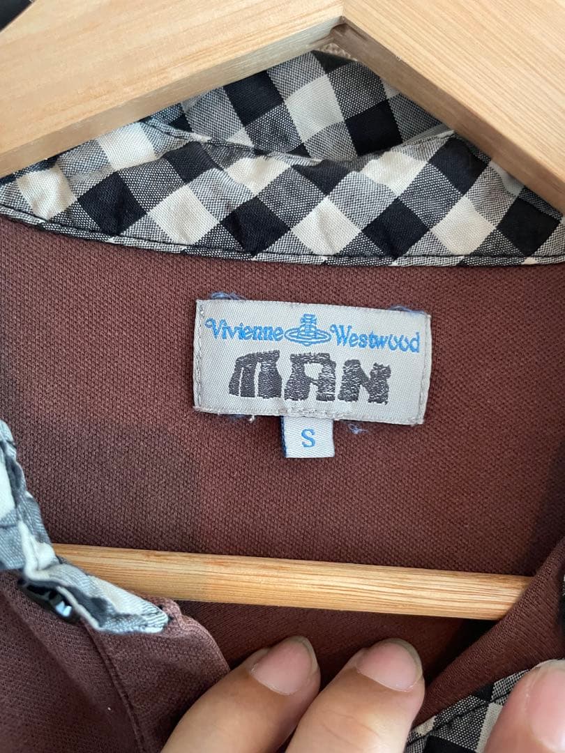 vivienne westwood manヴィヴィアン半袖ポロシャツ イタリア製