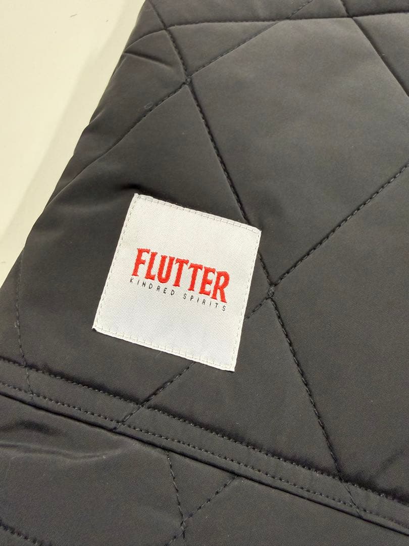 FLUTTER 電熱キルティングベスト ブラック