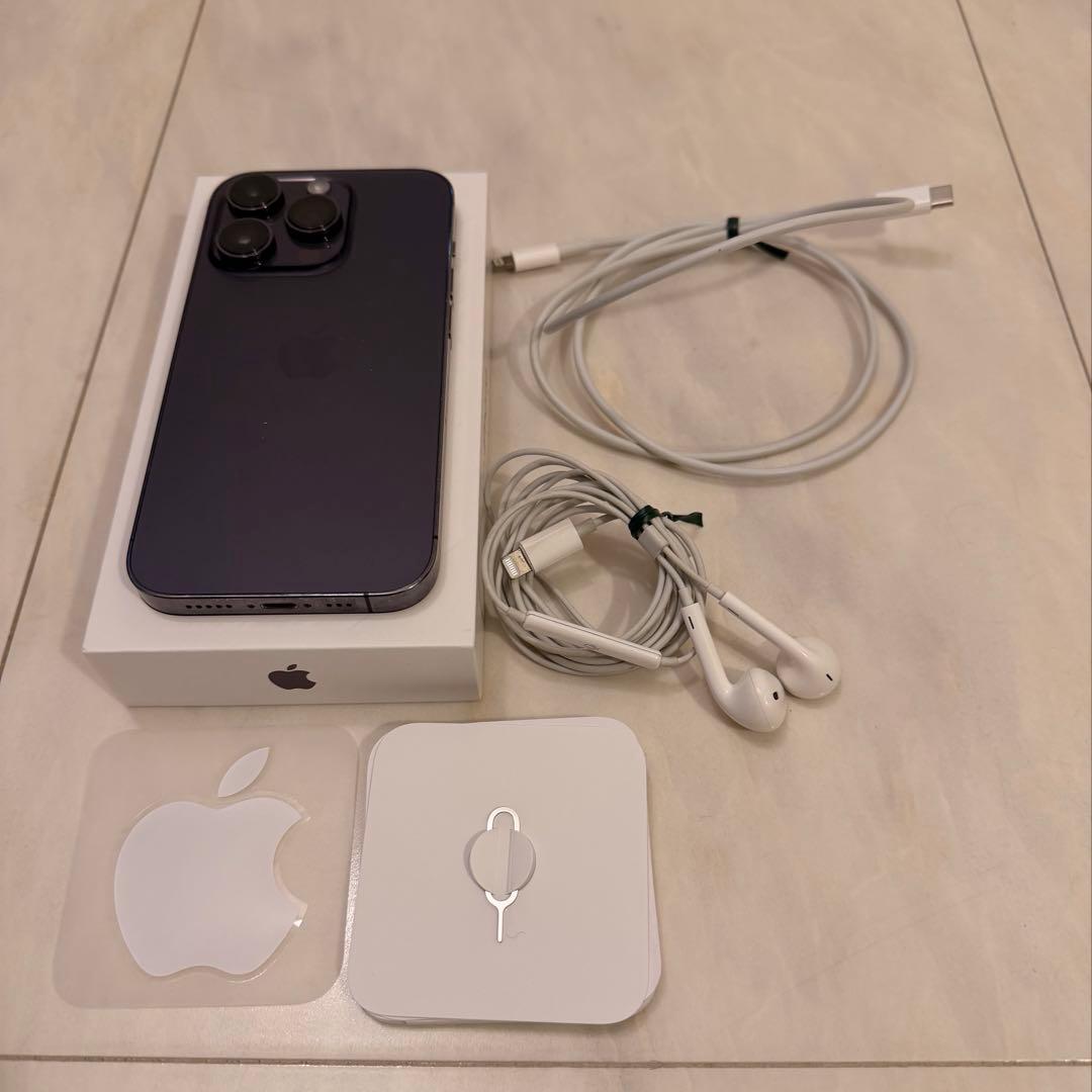 桜*★様 【備品付き】iPhone14Proディープパープル128GB