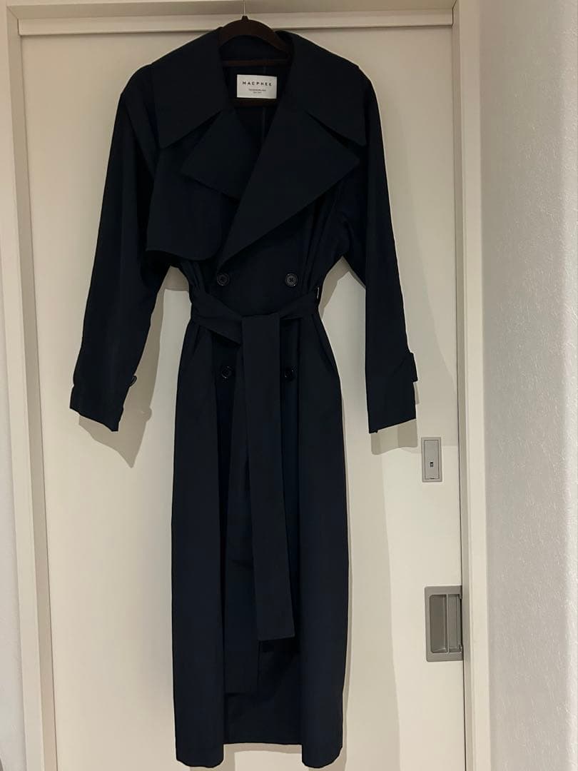MACPHEE コットンポリエステルウェザー トレンチコート