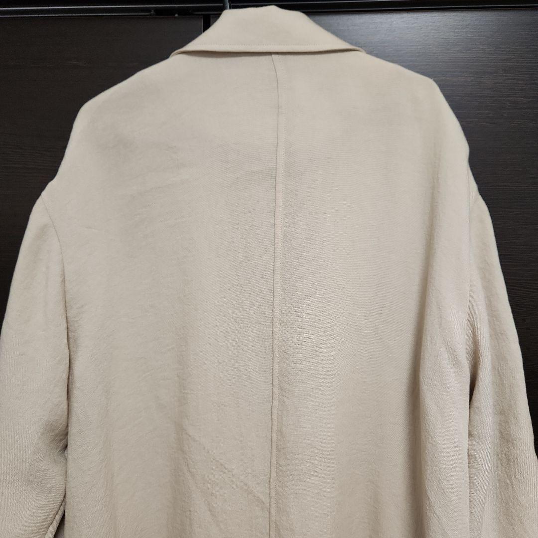 早い者勝ち【美品】ビッグカラーガウンコート スプリングコート
