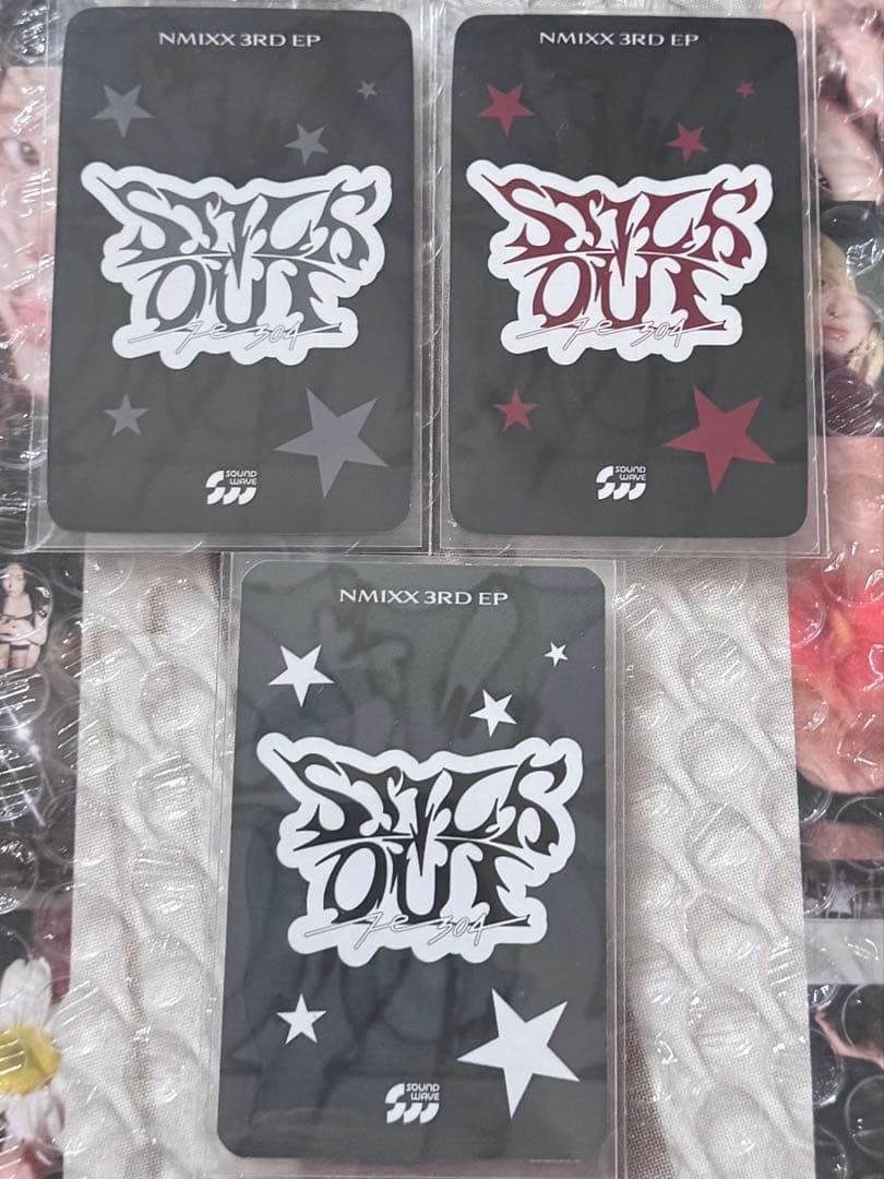 NMIXX ベイ stickout soundwave トレカ 3枚
