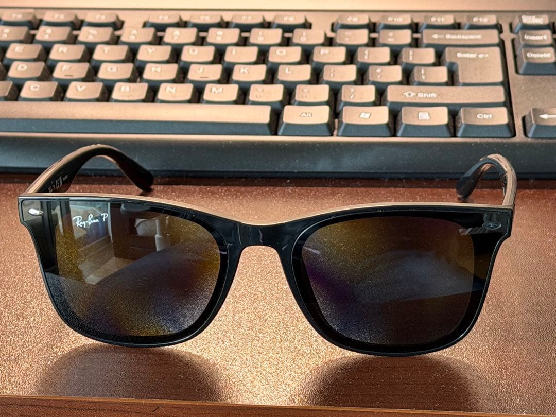 Ray-Ban 偏光サングラス ブラックRB4391D　601/81