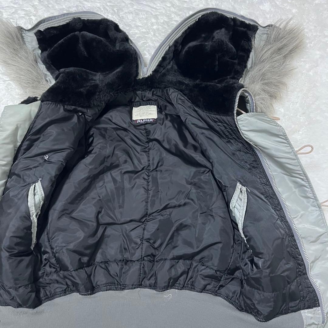nigh　ALPHA N-2B flight bomber jacket