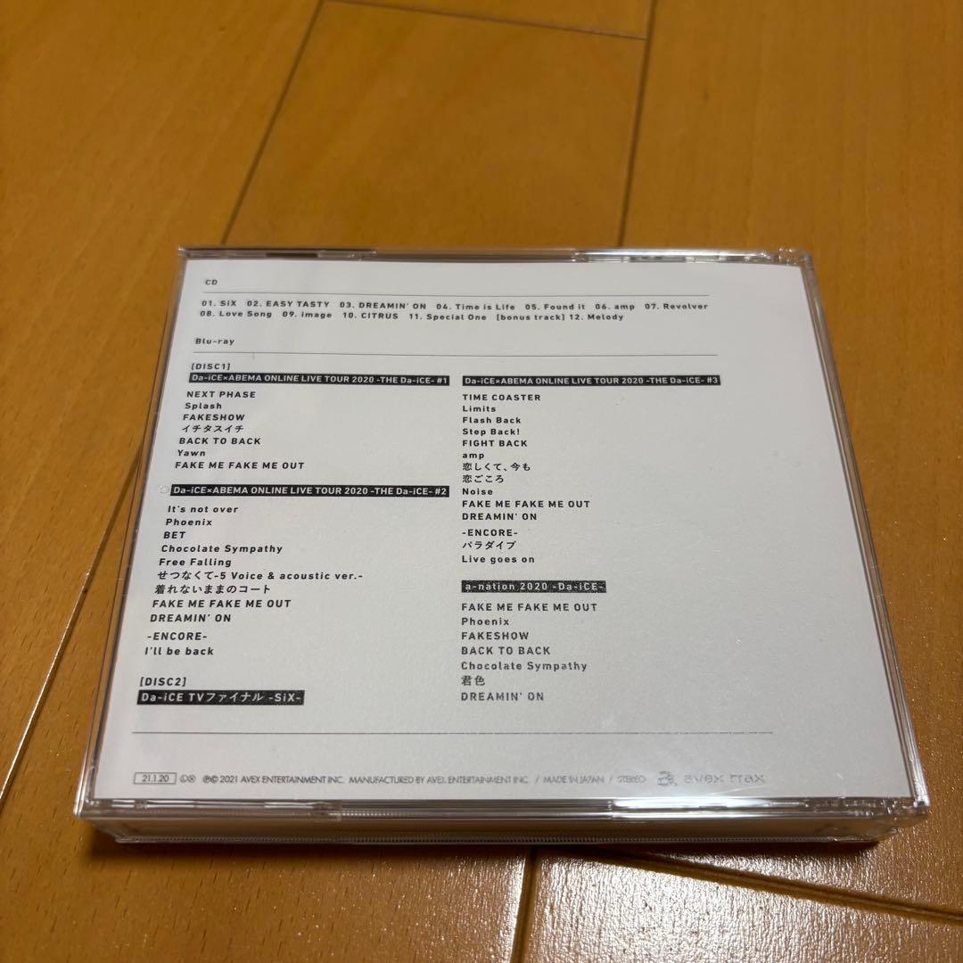 Da-iCE SiX 初回生産限定スペシャルBOX Blu-ray