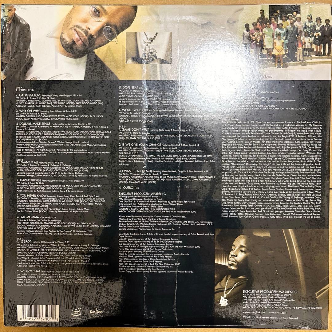 洋楽 Warren G I Want It All 2 LP