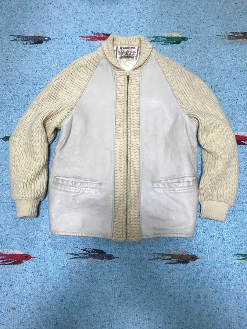 50s 60s マクレガー ファラオジャケット McGREGOR ショールカーデ
