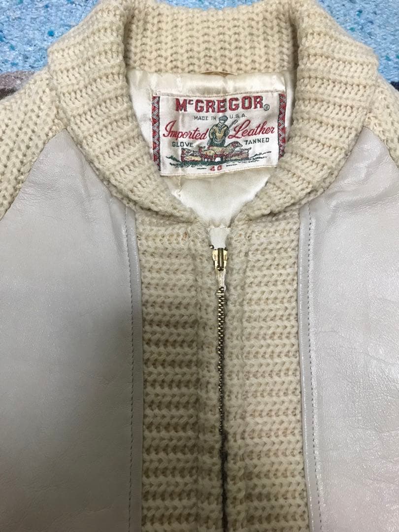 50s 60s マクレガー ファラオジャケット McGREGOR ショールカーデ
