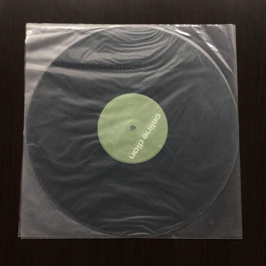 洋楽レコード　CELINE DION I DROVE ALL~ WRRC