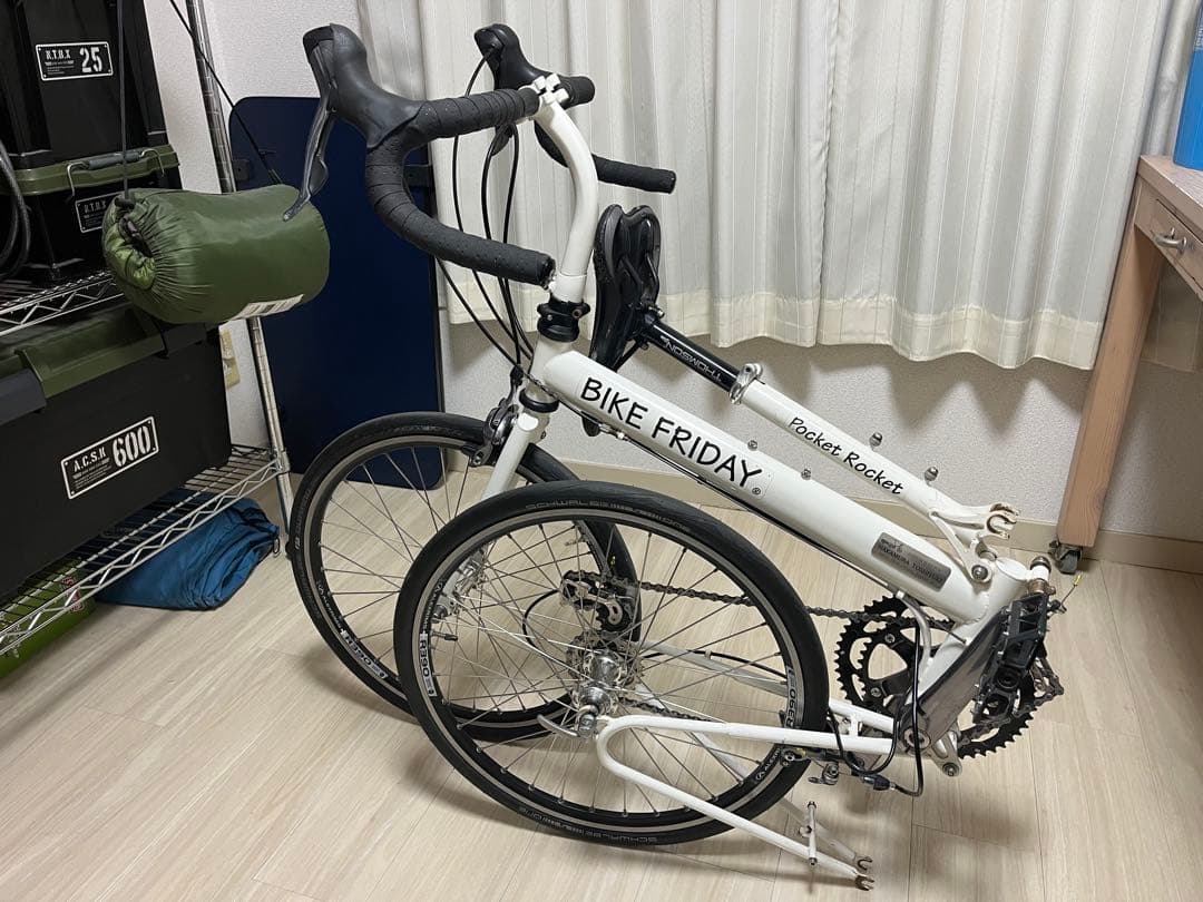 BIKE FRIDAY バイクフライデー　ポケットロケット　ホワイト