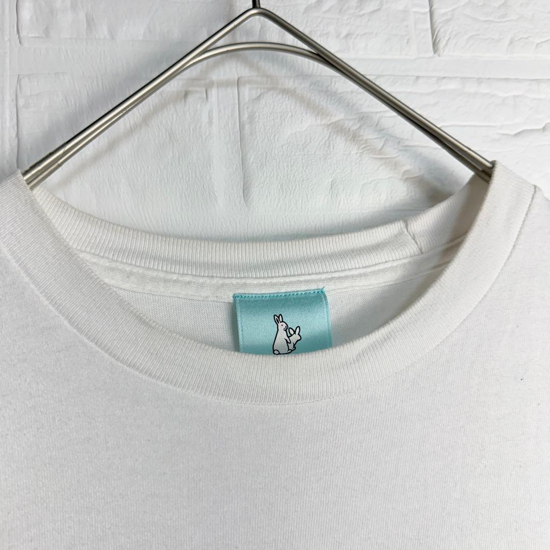 【沖縄限定】 FR2 月桃 バックプリント Tシャツ ティファニーブルー