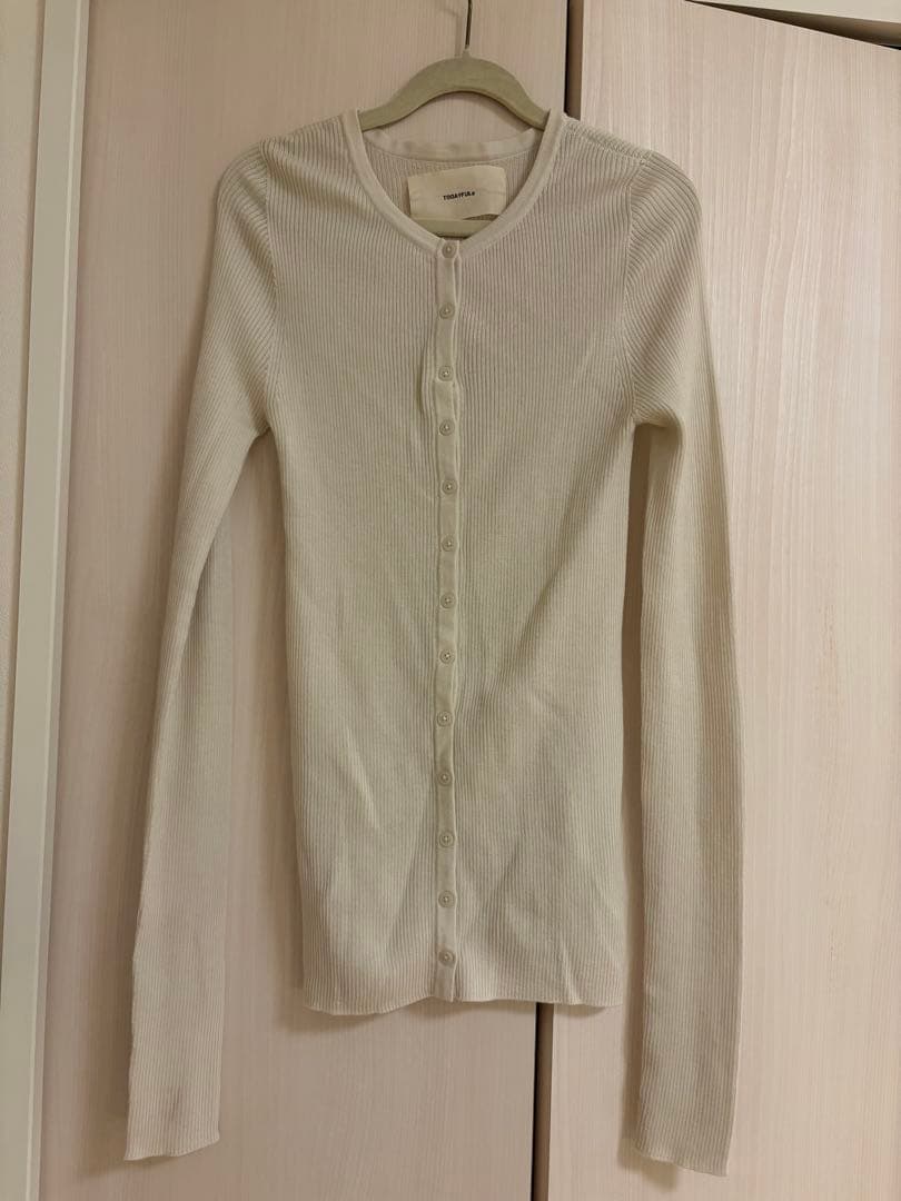 TODAYFUL Silkwool Knit Cardigan エクリュ