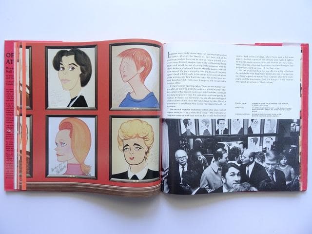 洋書◆サーディーズの似顔絵 画集 作品写真集 本 ニューヨーク レストラン