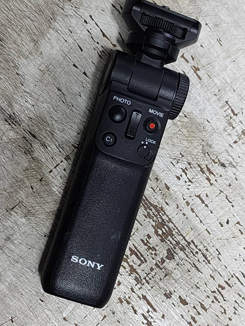 ソニー　VLOGCAM　Sony ZV-1 純正グリップ　広角レンズ　電池×2