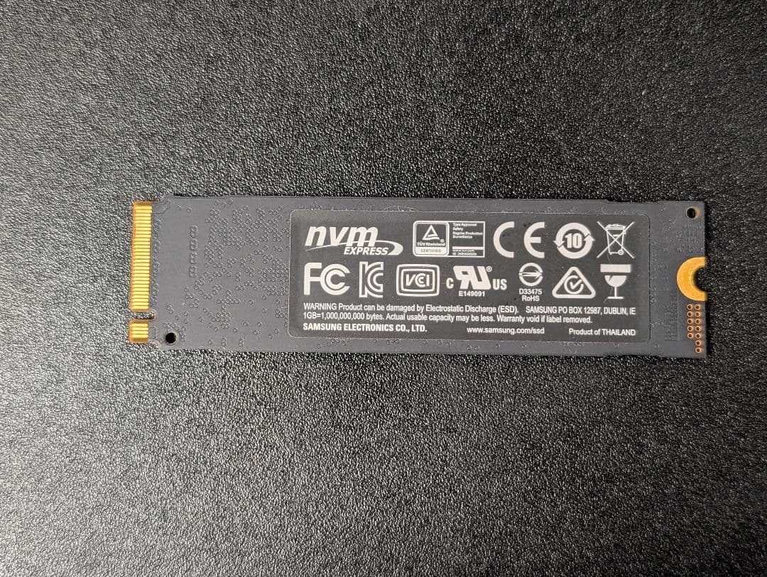 内蔵型SSD Samsung 970 EVO Plus 1TB SSD m.2