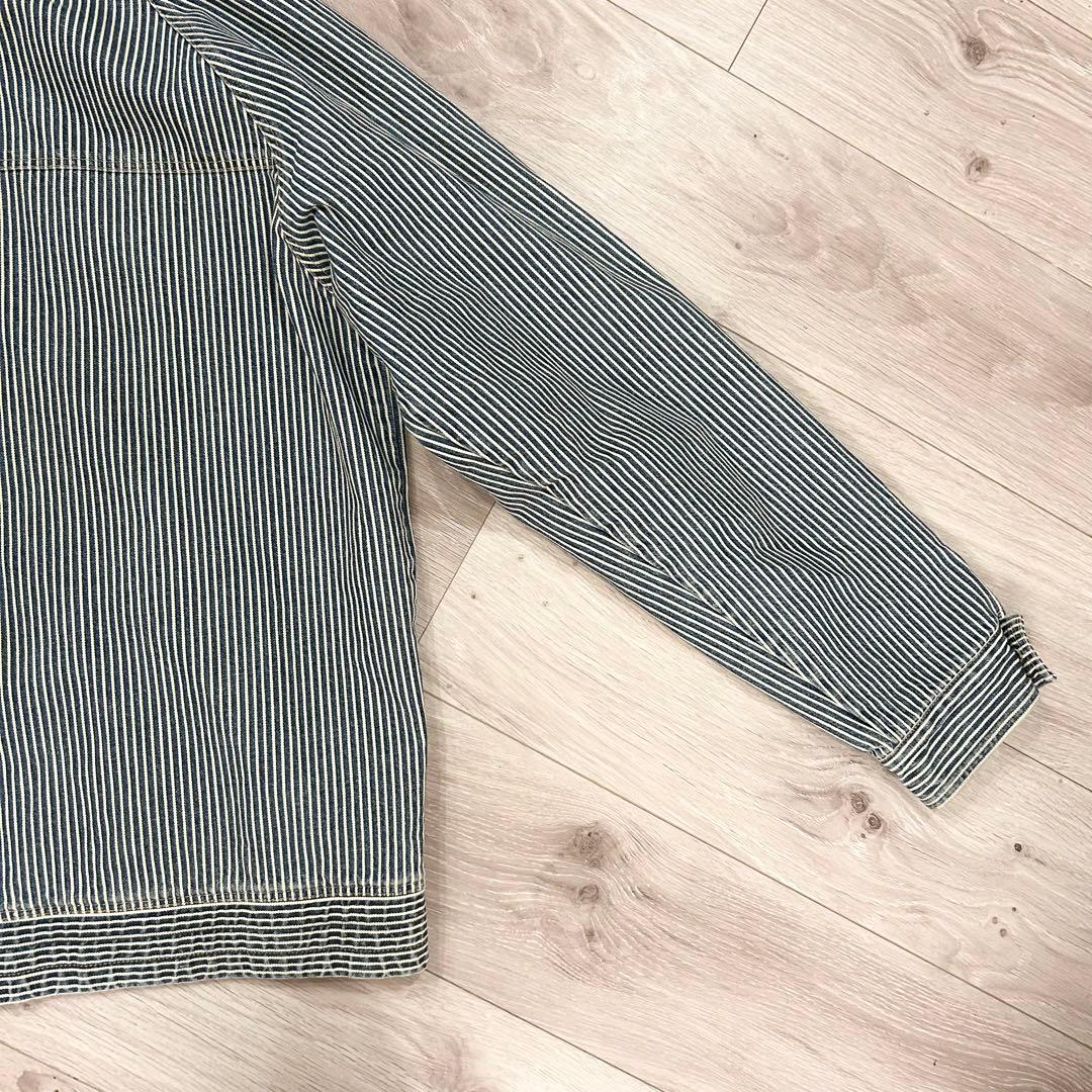 Levi's ORIGINAL ヒッコリーストライプ カバーオール Lサイズ