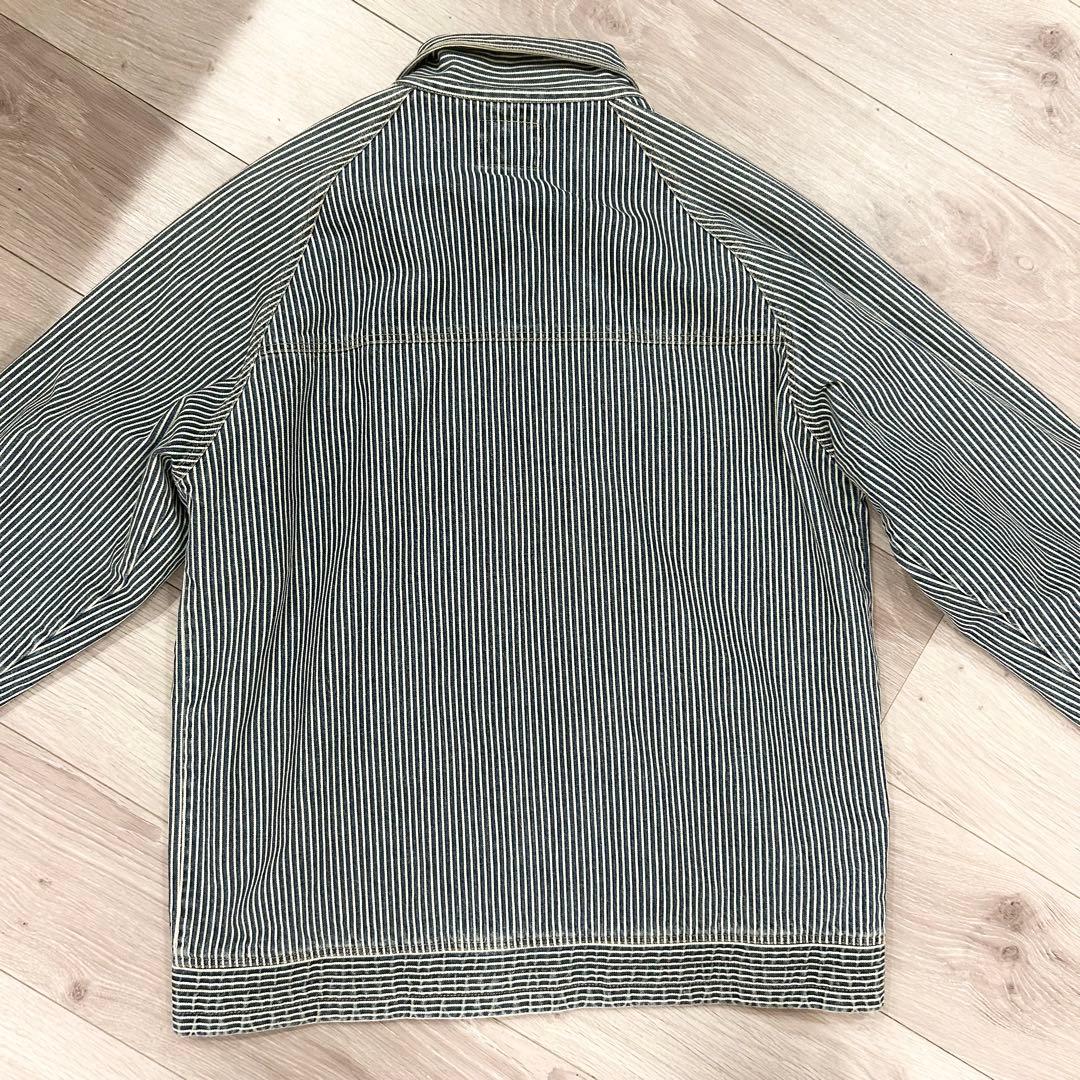 Levi's ORIGINAL ヒッコリーストライプ カバーオール Lサイズ