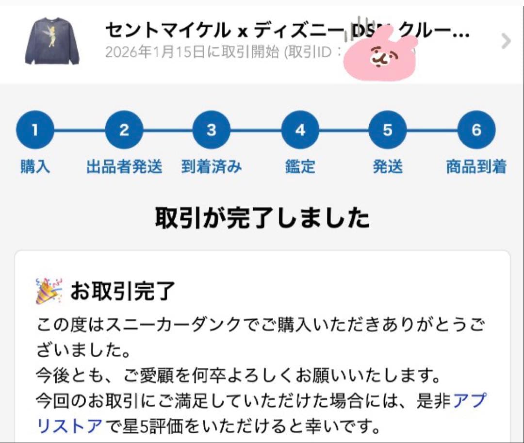 ティンカーベル スウェットシャツ Saint