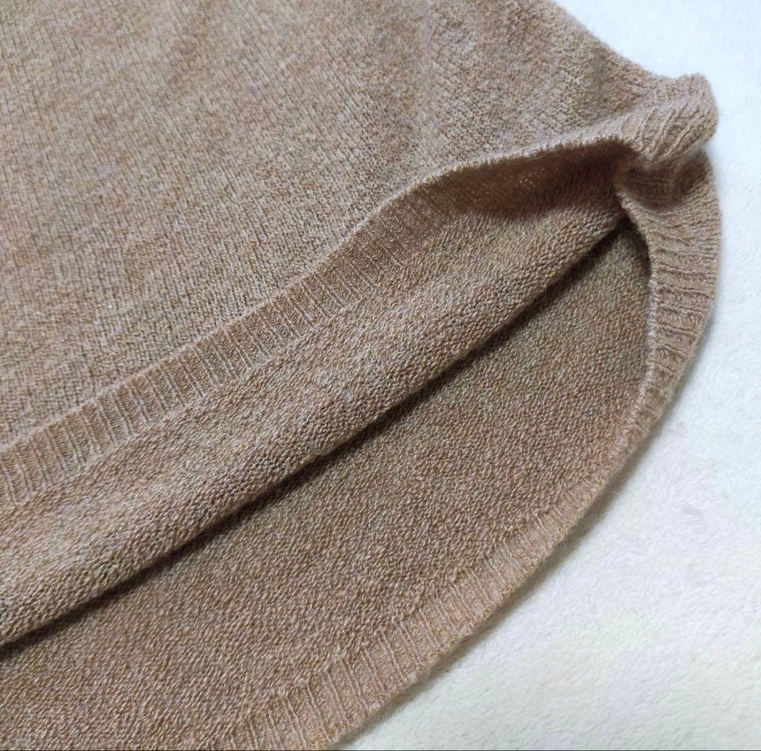 美品♡イタリア製　白タグ　MaxMara　カシミヤ混　ロング　ニットワンピース
