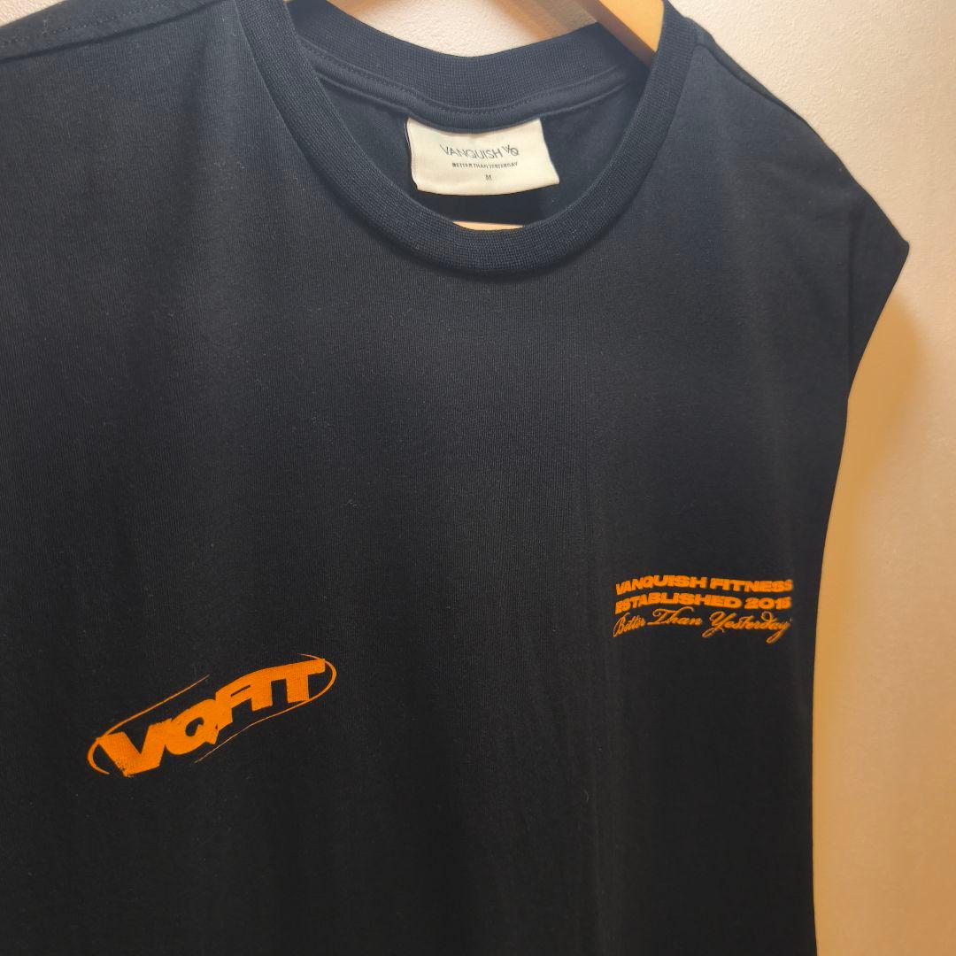 VANQUISH FITNESS オーバーサイズ スリーブレスＴ 2色セット