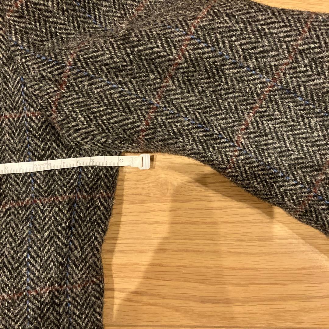 DUFFER ダッファー　ハリスツイード ヘリンボーン テーラードジャケット