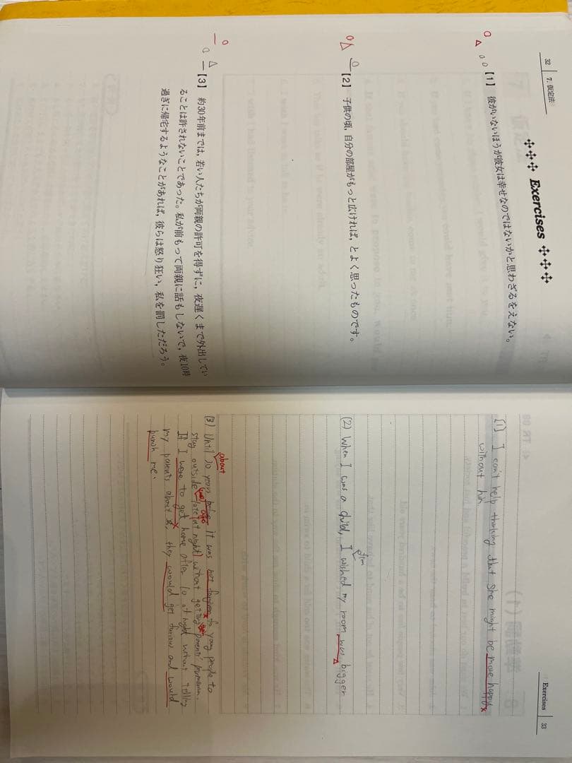 駿台テキスト　英文読解S　英文法S　和文英訳S　英語構文S