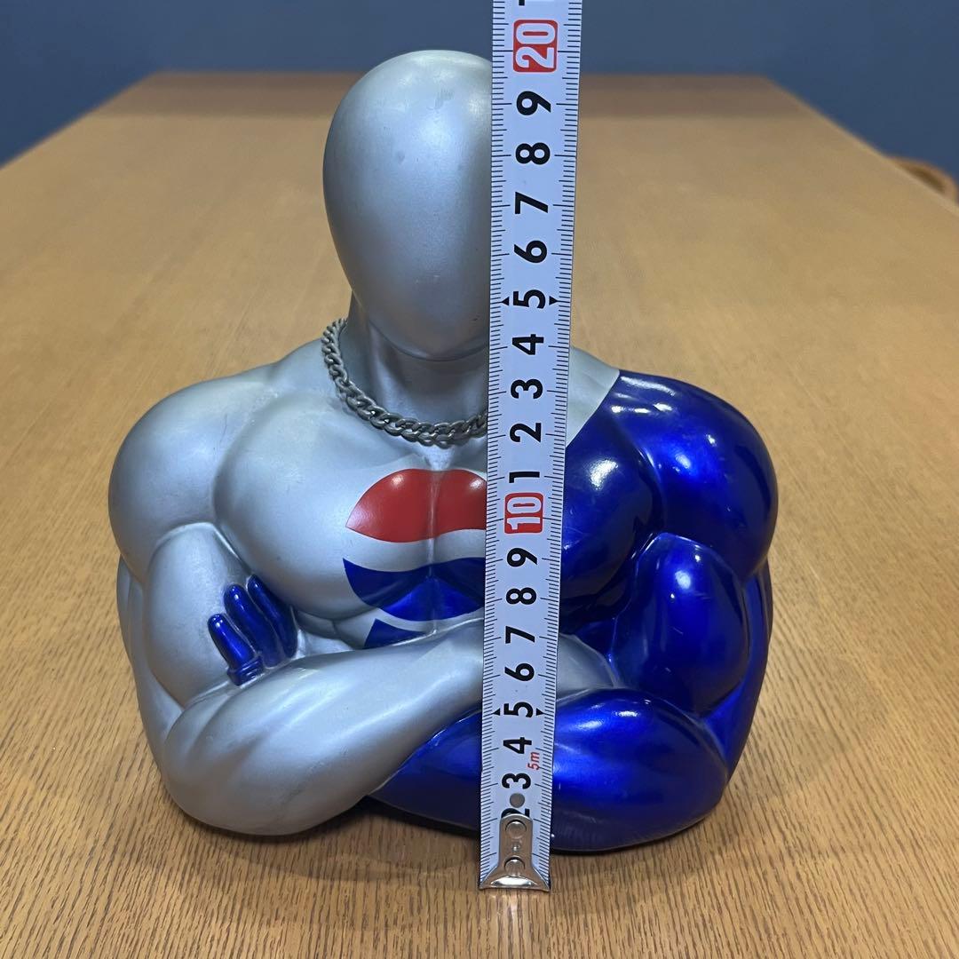 希少 ペプシマン 貯金箱 フィギュア アメトイ