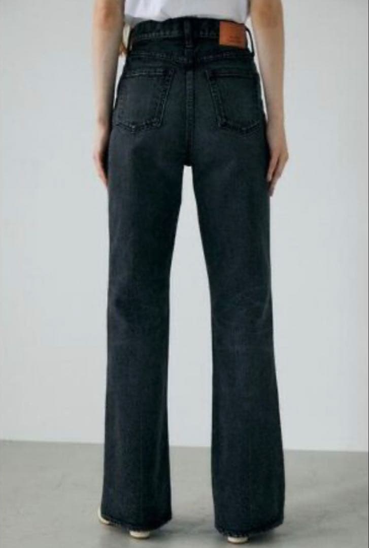 パンツ MVS BLACK FLARE(L) moussy