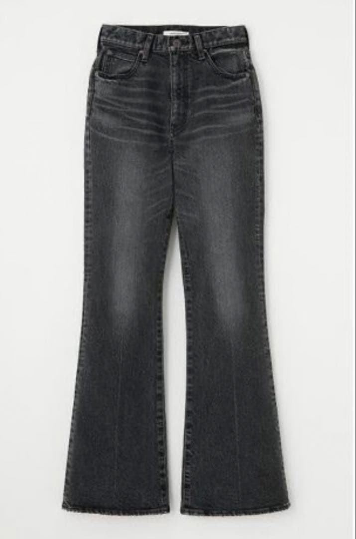 パンツ MVS BLACK FLARE(L) moussy