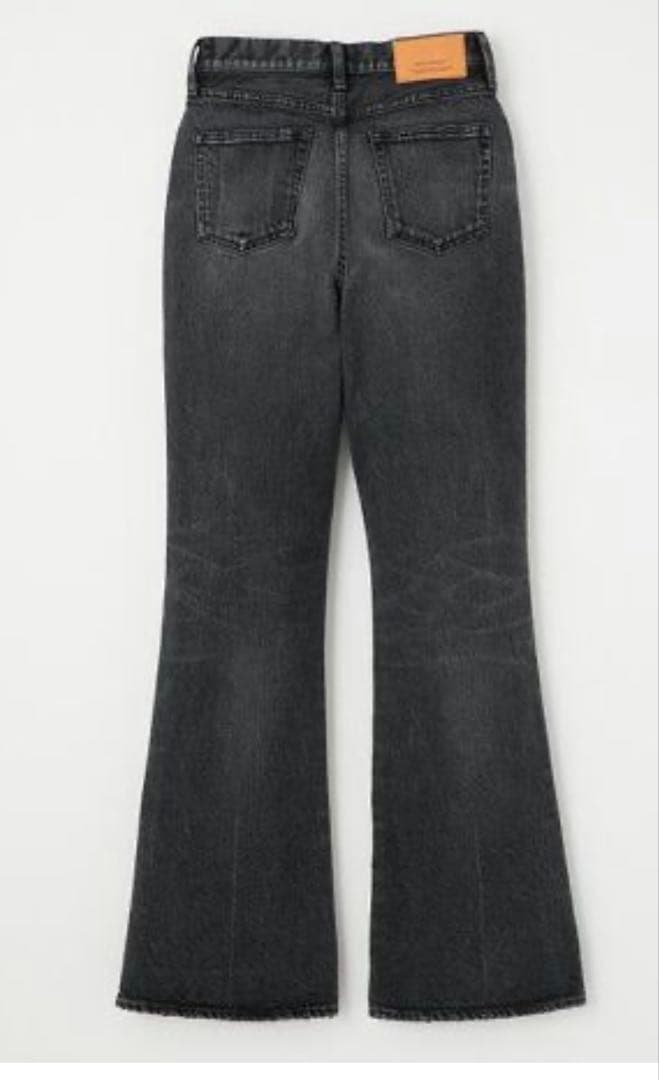 パンツ MVS BLACK FLARE(L) moussy