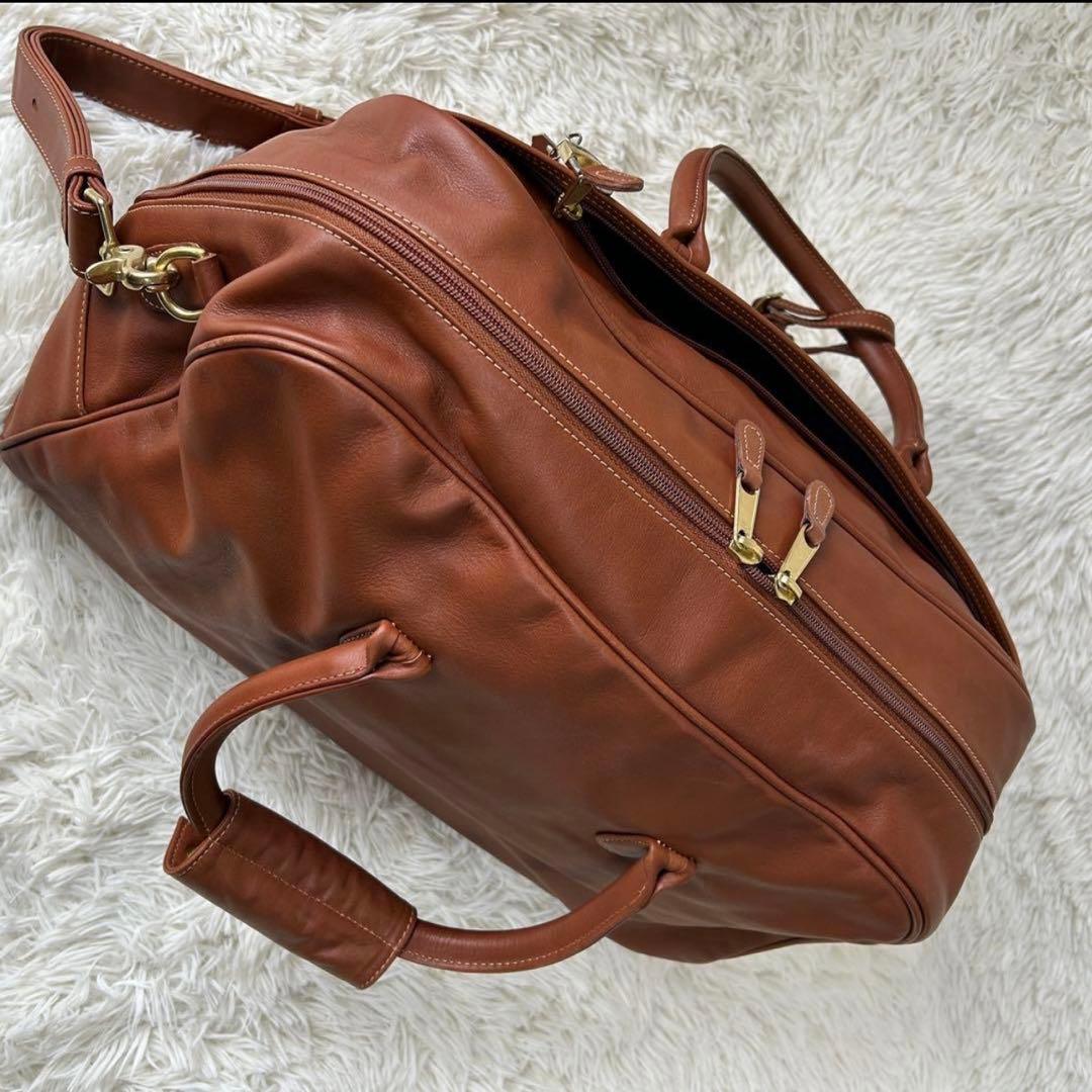 ⭐︎美品⭐︎COACH レザー2wayボストンバッグ ブラウン 南京錠アリ