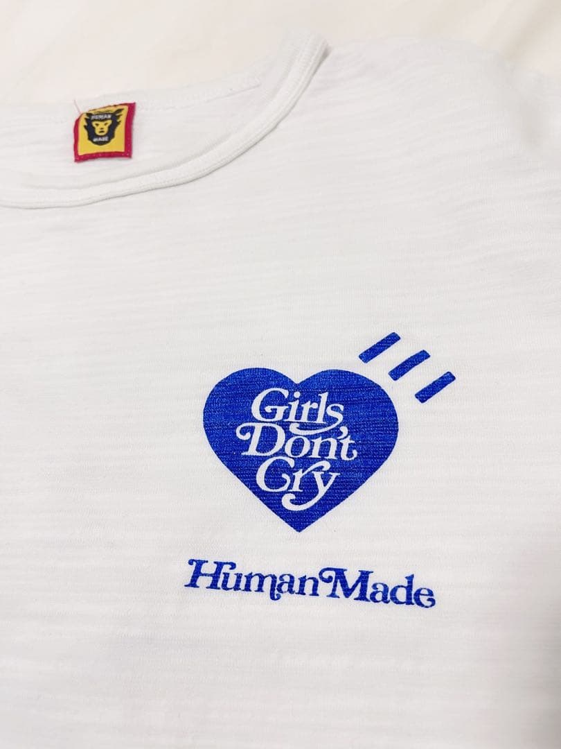 激レアコラボ♡ヒューマンメイド×ガールズドントクライ　ロゴTシャツカットソー