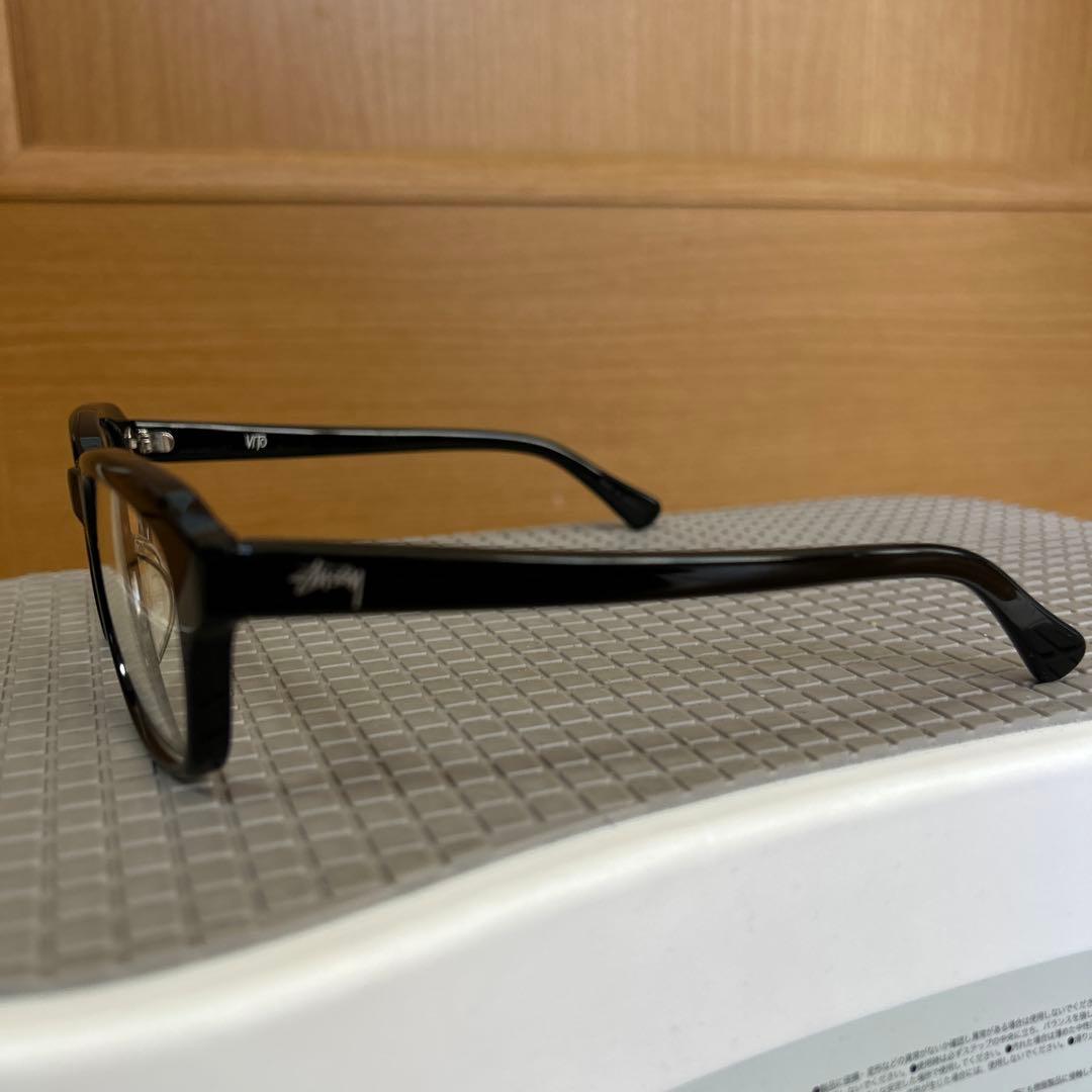 Stussy glasses VITO サングラス　黒縁メガネ　伊達メガネ