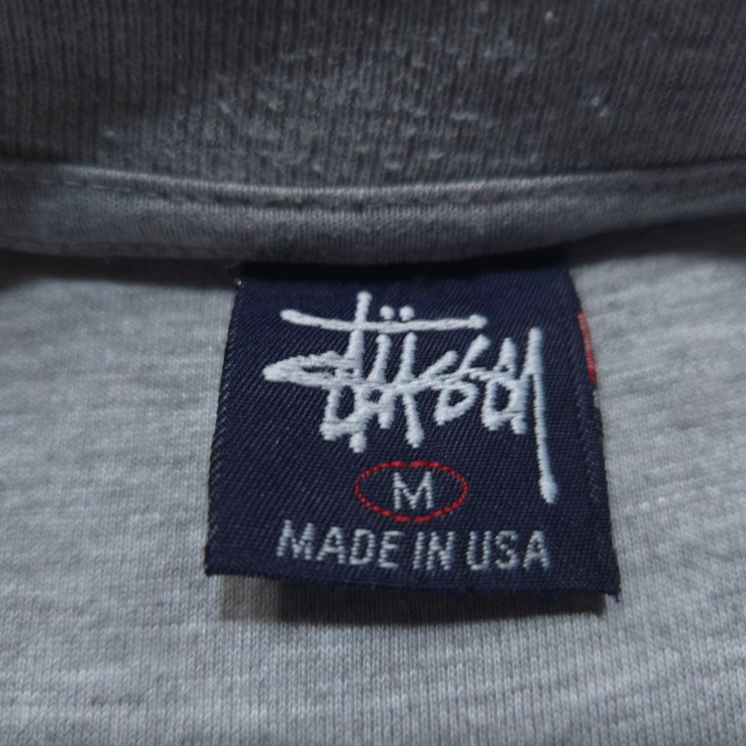 90s STUSSY　USA製　ドラゴンビッグプリントTシャツ　ステューシー　龍