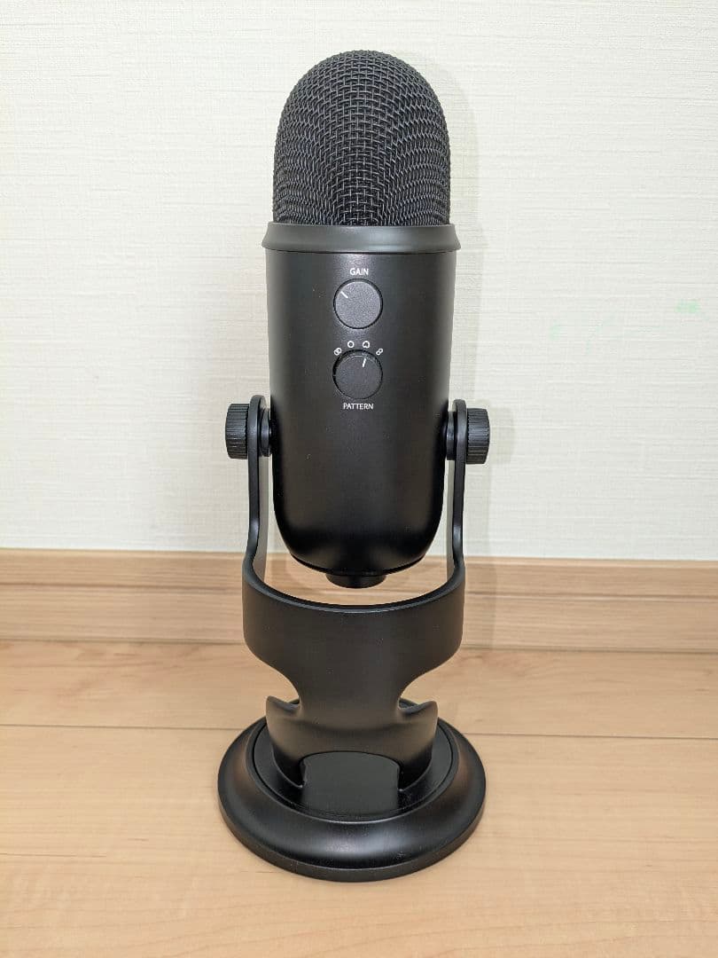 Blue Yeti Blackout USBコンデンサマイク