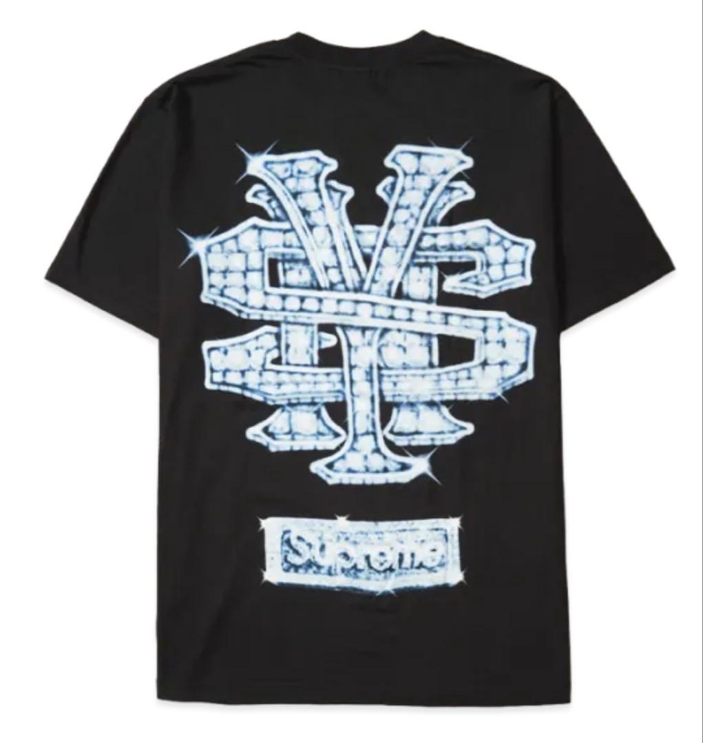 Supreme man Tee Black Ｌ