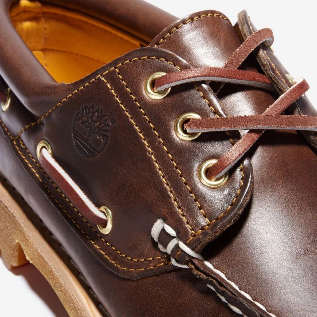 【新品/9H】Timberland 3-Eye Classic Lug ブラウン