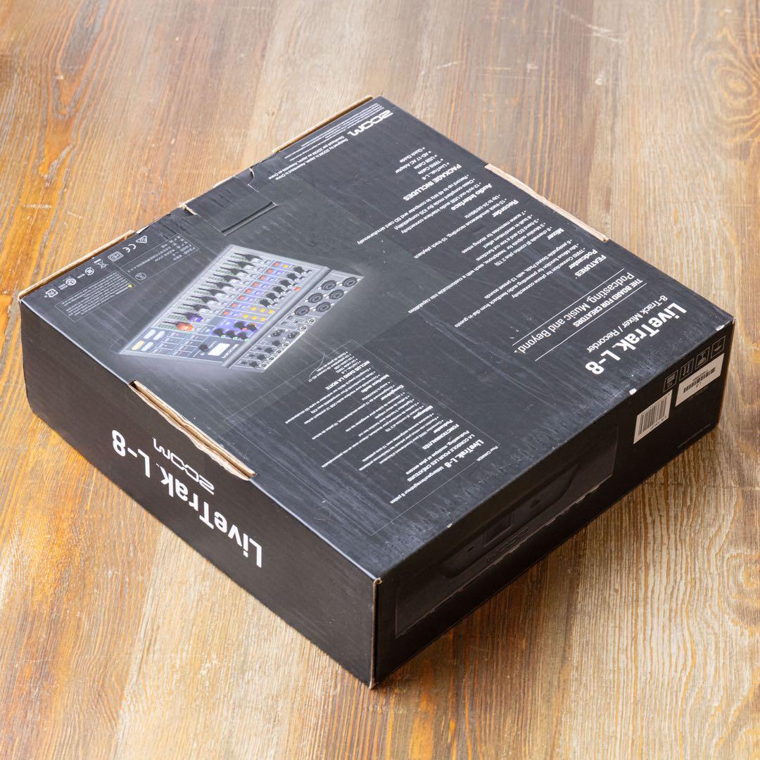 【美品②】ZOOM LiveTrak L-8 8chミキサー/レコーダー