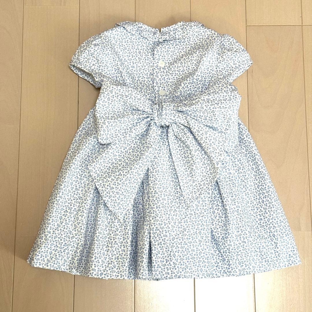 Amaia Kids アマイアキッズ ドレス ワンピース 2Y ブルー 双子