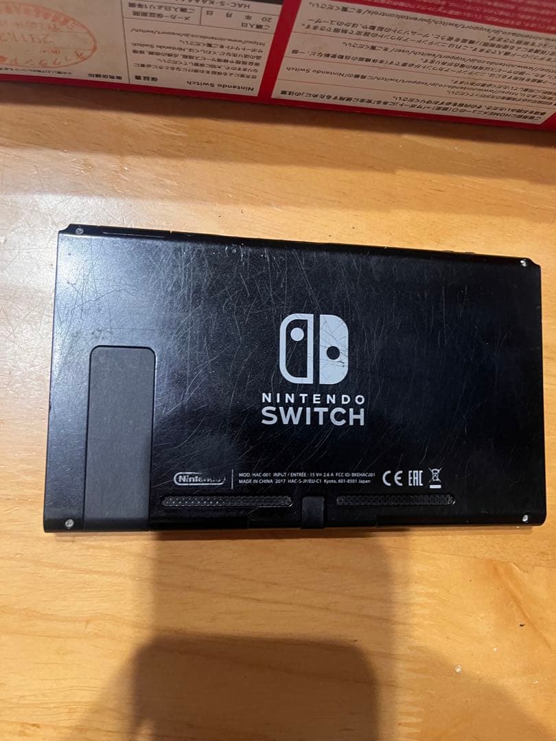ジャンク品Nintendo Switch 本体 付属品