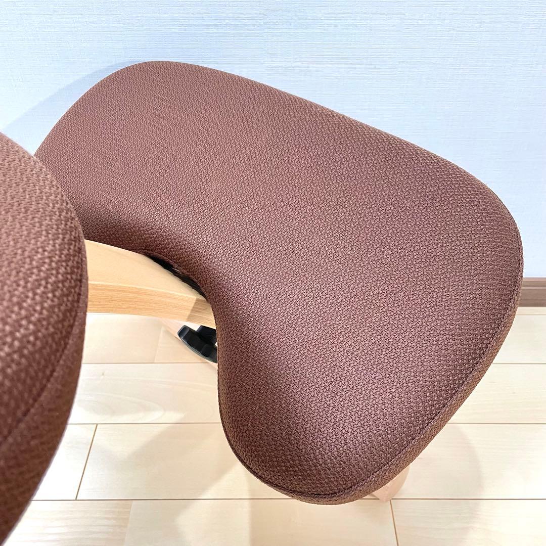 【みーみ】バランスラボ バランスチェア バランスイージー レッド 中古品