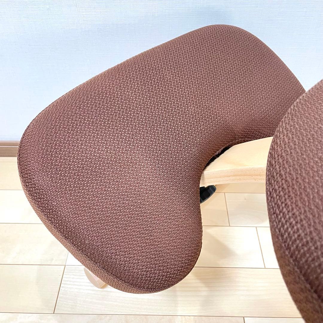 【みーみ】バランスラボ バランスチェア バランスイージー レッド 中古品