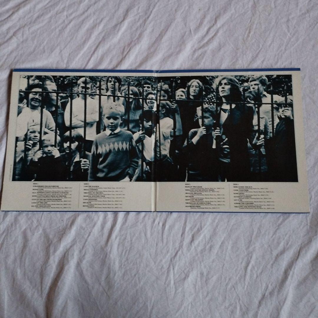 レコード　キャピトル盤　US盤　青盤　2LP　ビートルズ　送料込み