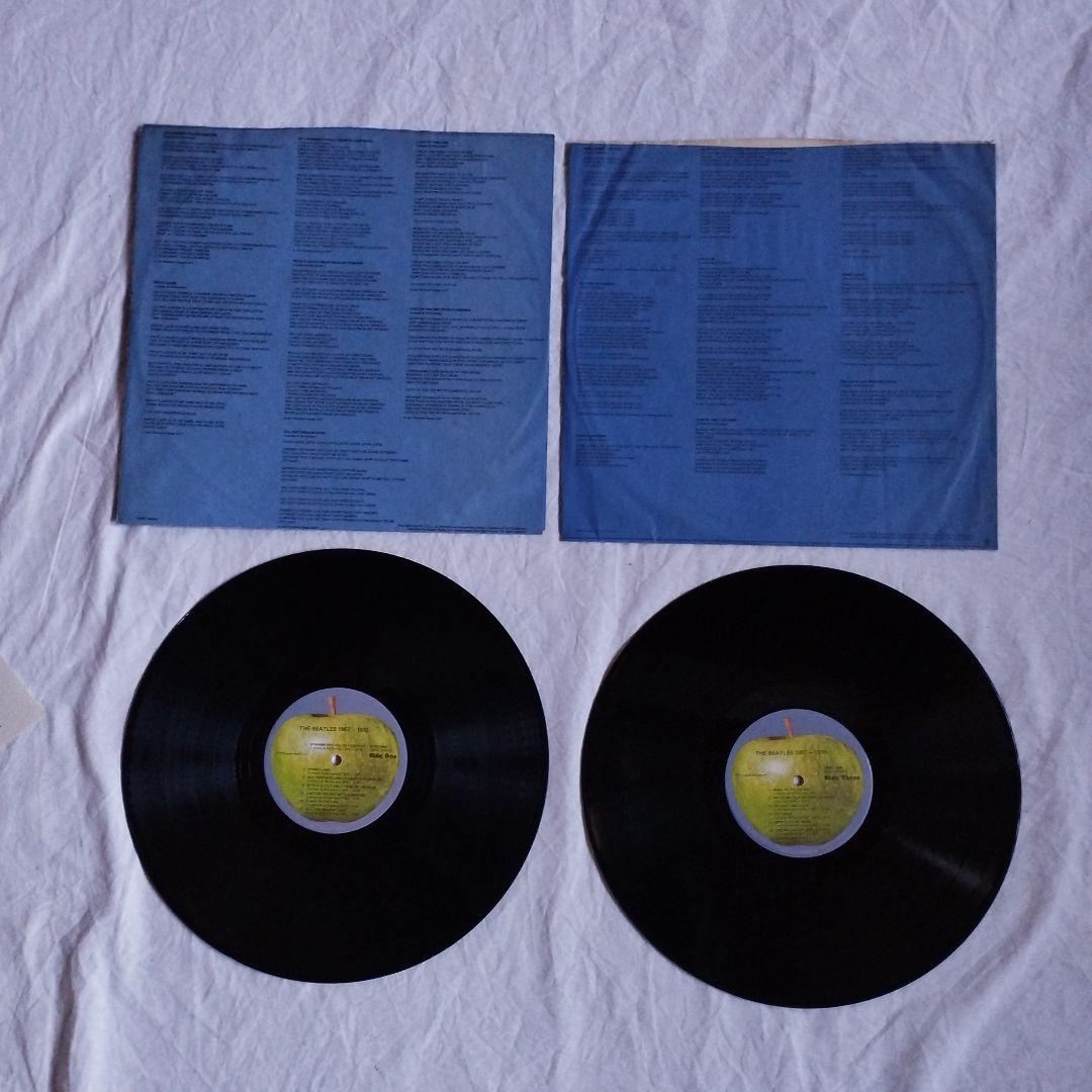 レコード　キャピトル盤　US盤　青盤　2LP　ビートルズ　送料込み